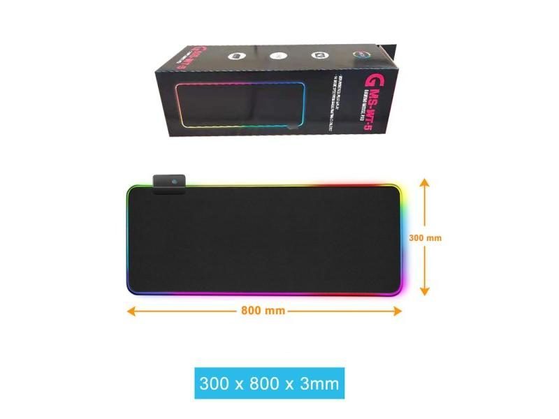 Gaming Mouse Pad RGB Large XXL Mouse Carpet For PC Desk Carousel 1