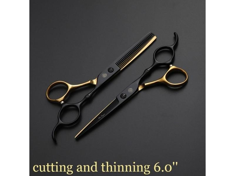 Top 440C Hair Scissors Professional Hairdressing Scissors Professional Barber Carousel 1