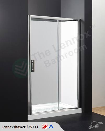 SALE Shower Box 3 Sides 900x1200x900mm Sliding Door - Lennox Bathroom Carousel 1