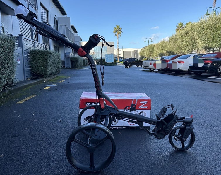 BIG MAX Z360 Golf Trundler with 360° Rotating Front Wheel Design golf Push Cart62863239636225119