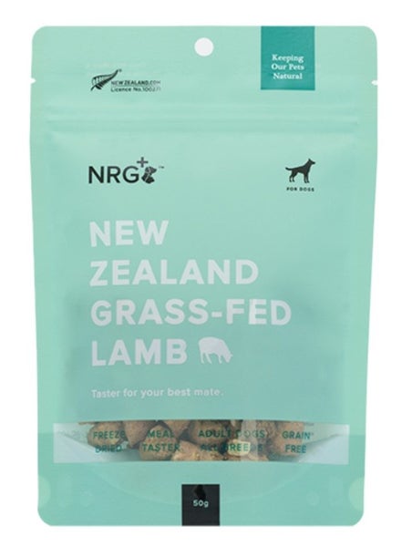 NRG+ FREEZE DRIED TREAT ASSORTMENT 4 X 50GM Carousel 6