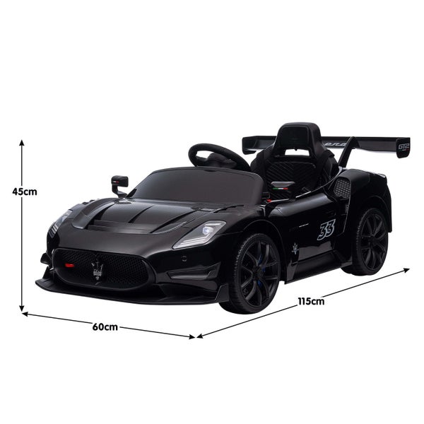 Maserati Mc20 Gt2 Licensed Electric Kids Ride On Race Car Black Kids Ride On To Carousel 2
