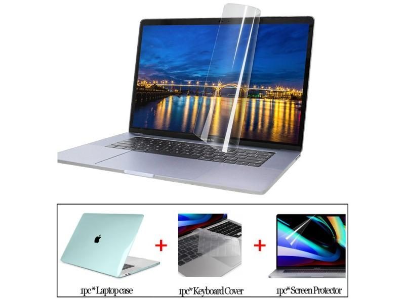 Crystal Transparent Hard Case For Macbook Pro Air M2 M1 Pro Air11 12 13 14 15 Carousel 1