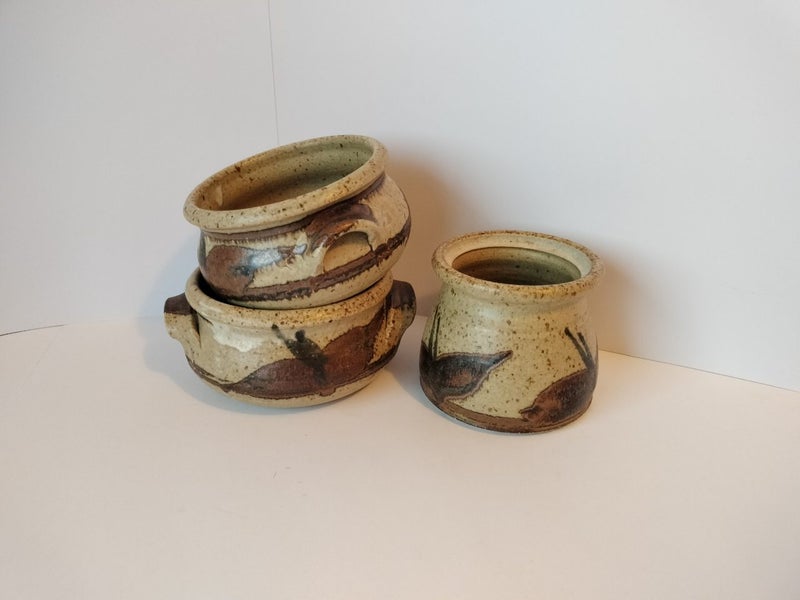 Vintage pottery set Carousel 1