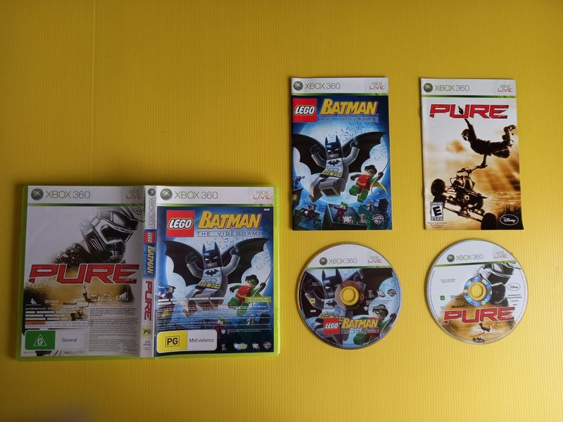 Lego - Batman The Videogame + Pure (Xbox 360) Carousel 1