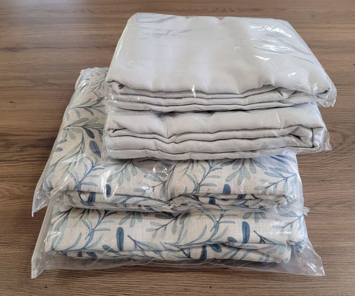 Patterned Curtains with Tripleweave Lining 2.2-3.2m (gathered) x 2.4m62962613658115114