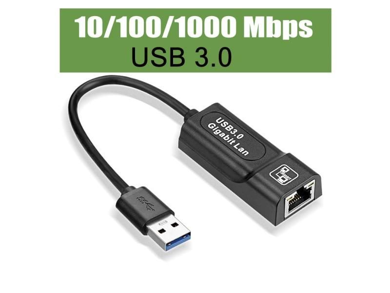 USB 3.0 2.0 / Typc C USB Rj45 Lan Ethernet Adapter Network Card To RJ45 Lan Carousel 1