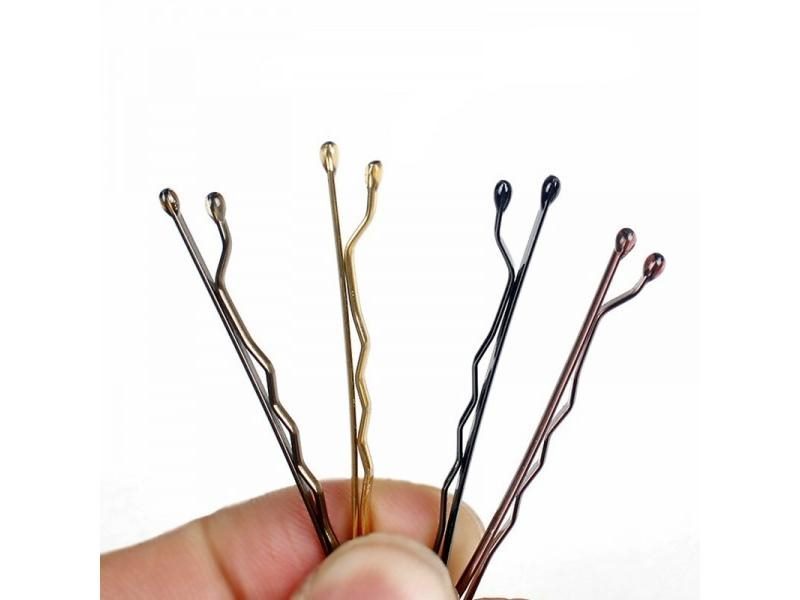 24pcs Hair Clip Ladies Hairpins Girls Hairpin Curly Wavy Grips Hairstyle Carousel 1