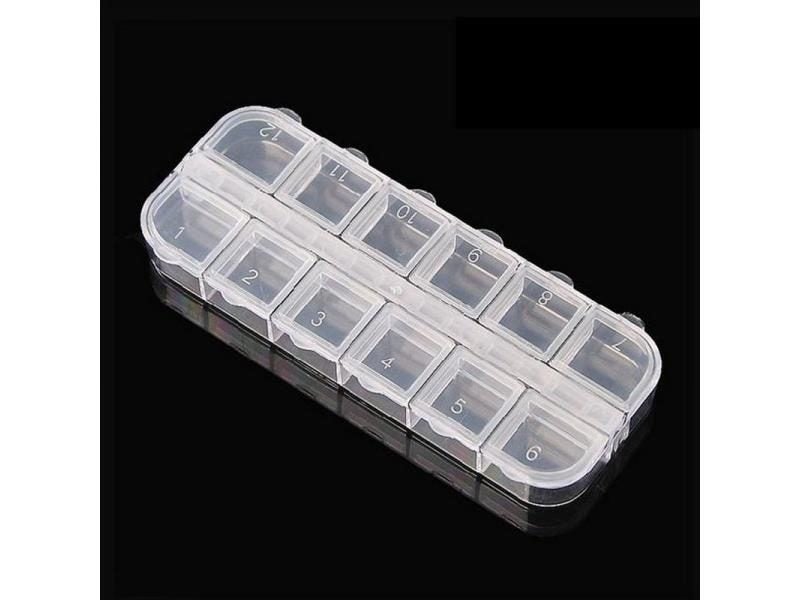 56Lattices Dismountable Diamond Embroidery Accessories Diamond Painting Boxes Carousel 1