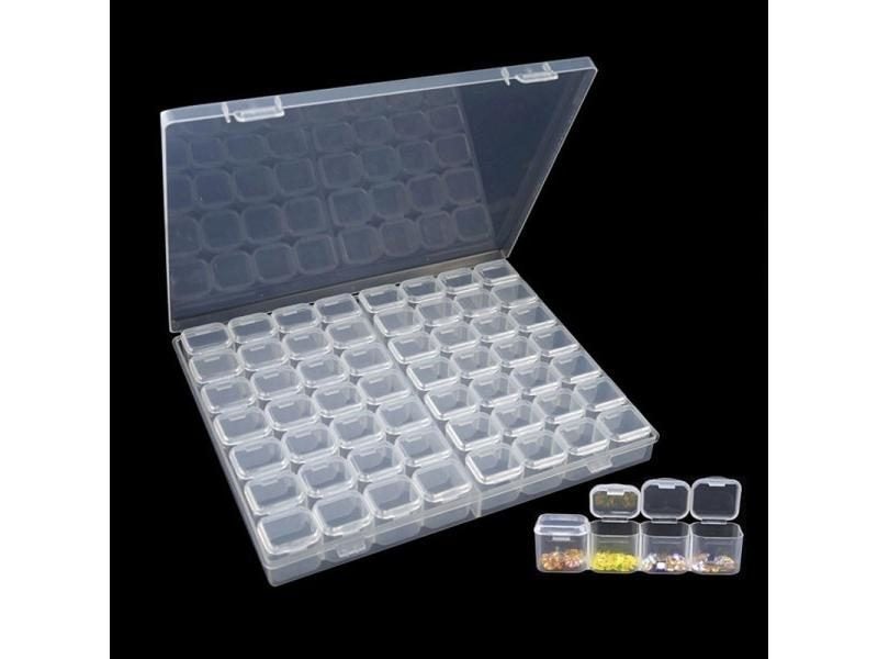 56Lattices Dismountable Diamond Embroidery Accessories Diamond Painting Boxes Carousel 2