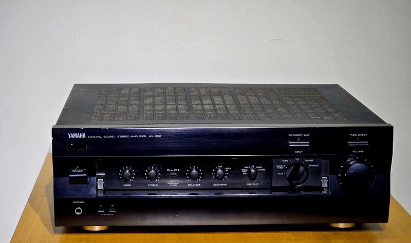 Yamaha AX-592 Stereo Integrated Amplifier with Phono – 100W @ 8Ohms – Mint62934714354945114