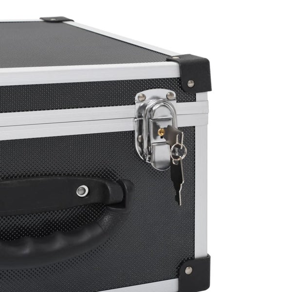 Cd Case for 40 Cds Aluminium Abs Black Konpk Carousel 2