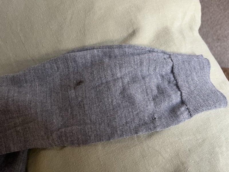 Grey Country Road woollen jumper Carousel 3