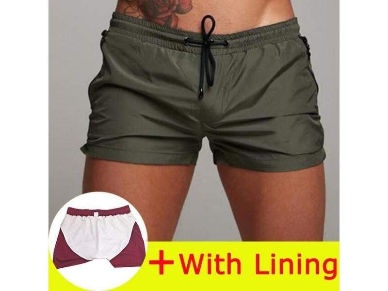 Man Swimsuit Men Beach Shorts Quick Dry Swimming Short Boys Swimwear Swim Carousel 1