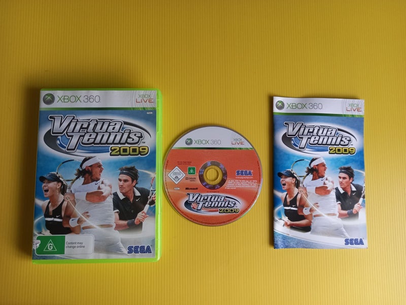 Virtua Tennis 2009 (Xbox 360) Carousel 1