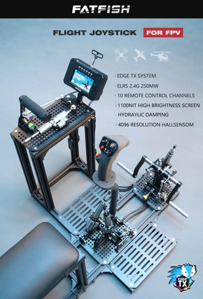 Fatfish Flight Joystick for FPV - Open Source, ELRS Compatible Carousel 2