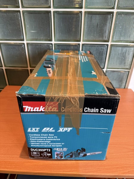 *$1 RESERVE* Makita DUC353PT2 18V (36V) Cordless Chainsaw - BRAND NEW Carousel 2