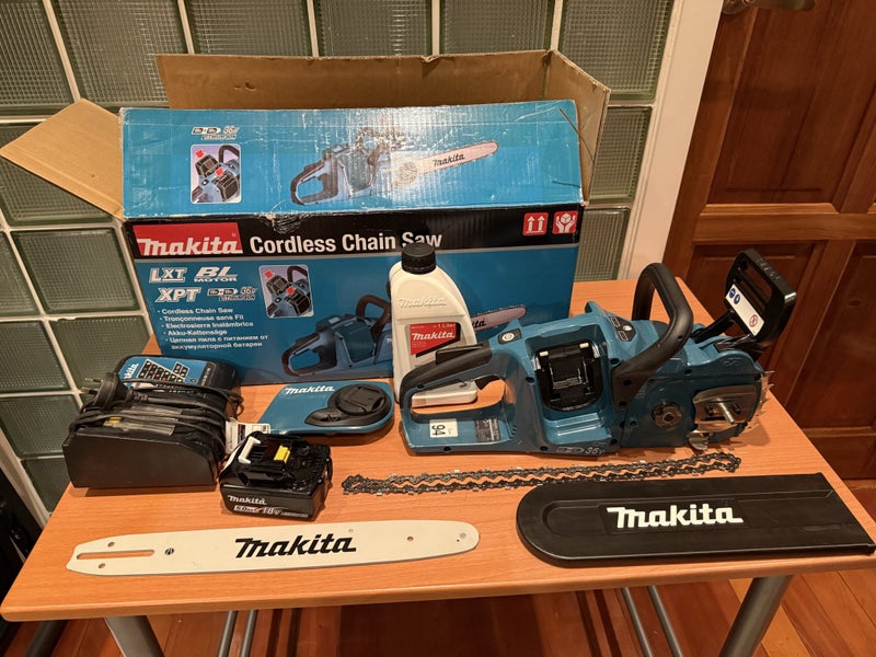 *$1 RESERVE* Makita DUC353PT2 18V (36V) Cordless Chainsaw - LIGHTLY USED Carousel 1