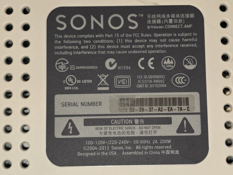 SONOS CONNECT:AMP Carousel 10