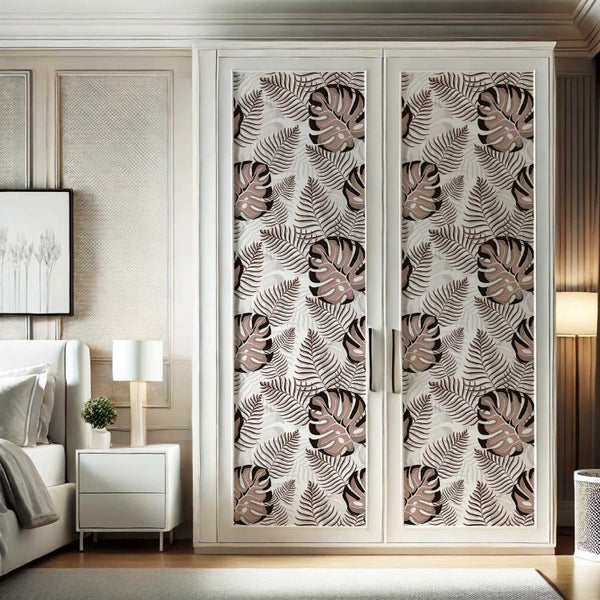 S4Sassy Peel & Stick Vinyl Paper, Jungle Pattern Wallpaper for Renter Space Carousel 9