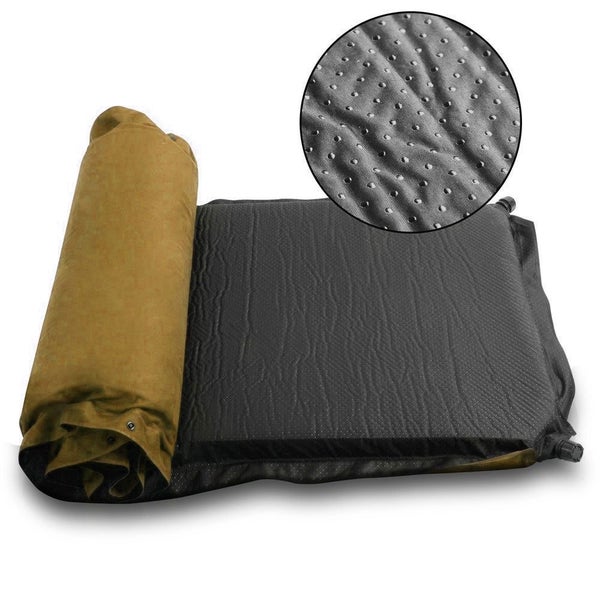 Double Self Inflating Mattress Sleeping Sedue Mat Air Bed Camping Camp Hiking... Carousel 2