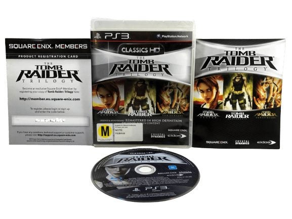 TOMB RAIDER TRILOGY (PS3) *MINT COMPLETE* Carousel 2