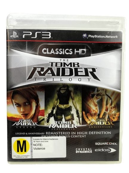 TOMB RAIDER TRILOGY (PS3) *MINT COMPLETE* Carousel 8