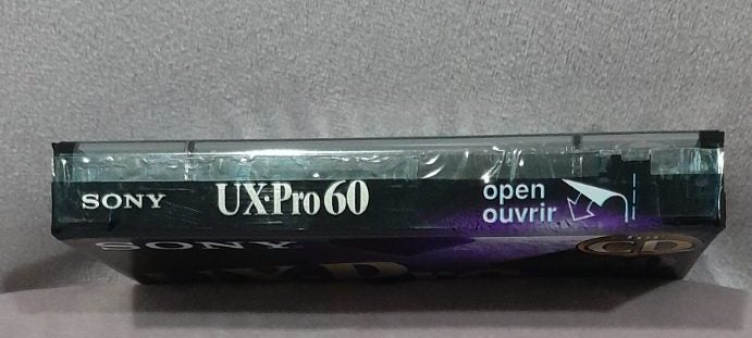 Late 1990's Quality! Sony UX-Pro 60 min (Type II) Blank Audio Cassette Tape -new Carousel 4