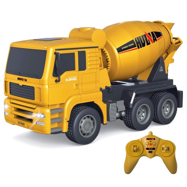1/18 Rc Engineering Construction Concrete Cement Mixer Truck Remote Control T... Carousel 1