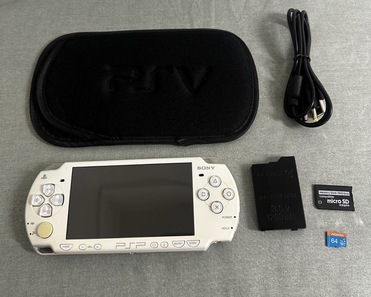 PlayStation Portable (PSP) 2000 – White | 64GB | Ready to use Carousel 1