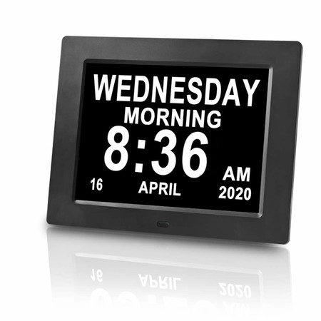 Digital Calendar Clock Carousel 2