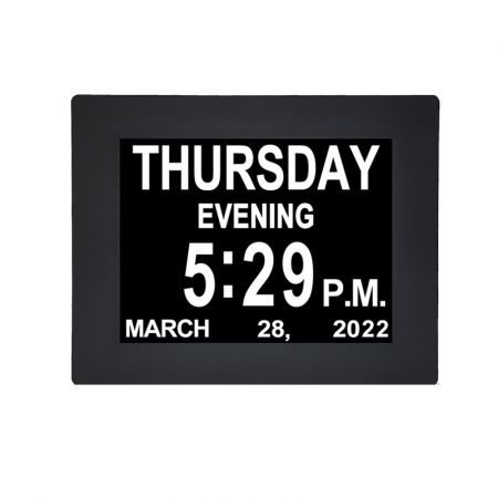 Digital Calendar Clock Carousel 11