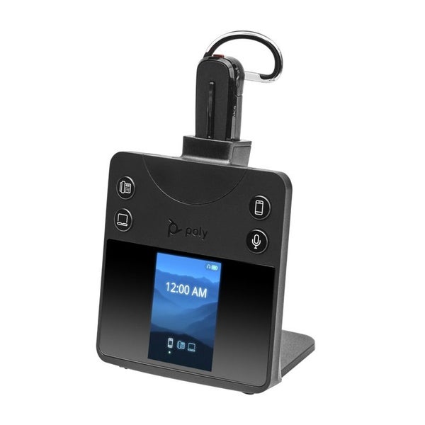 Poly Savi 8445 Office Wireless Headset - Earhook/Convertible Style, DECT Wire... Carousel 1