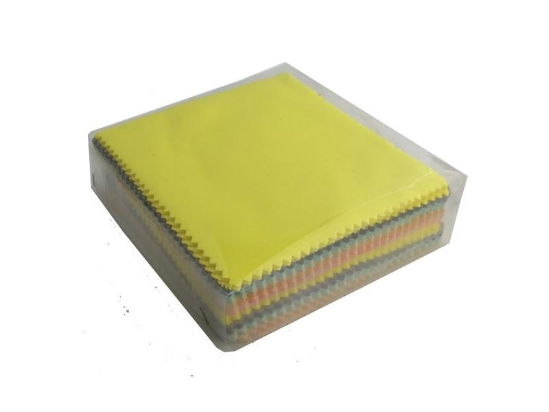 13x13cm Black Multi Colour Microfiber Sunglasses Camera Phone Cleaning Cloth Carousel 1