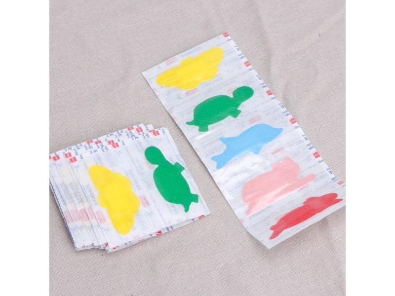 30PCS/pack Cartoon First Aid Band Waterproof Adhesive Bandages For Baby Carousel 1