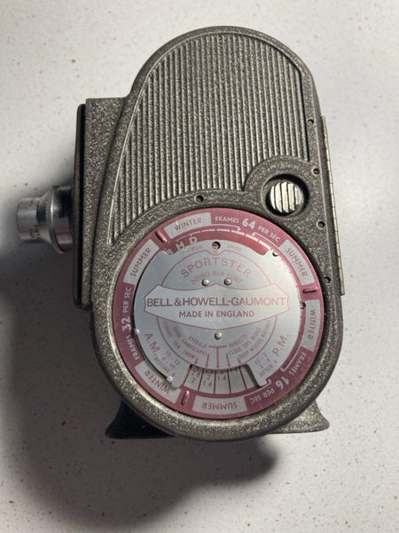Bell & Howell Sportster camera vintage 8mm movie camera. Carousel 1