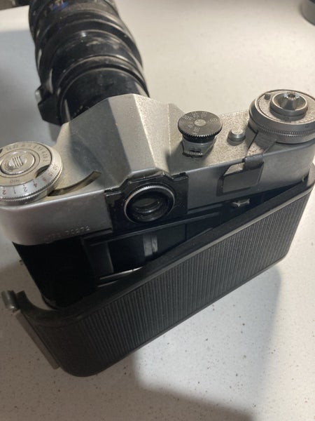 Zenit-E with large lens made in ussr Carousel 1