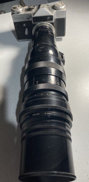 Zenit-E with large lens made in ussr Carousel 5