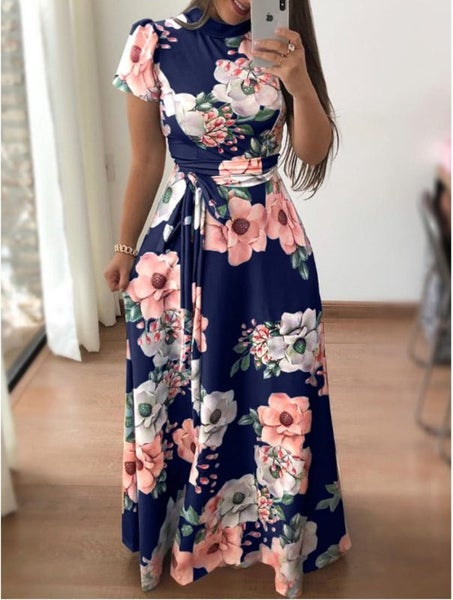 Maxi Dress Ball Dress Summer Floral Dresses Womens Clothing Size 12 Carousel 1