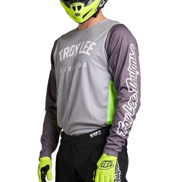 YOUTH GP PRO JERSEY BOLTZ SILVER / GLO GREEN Carousel 2