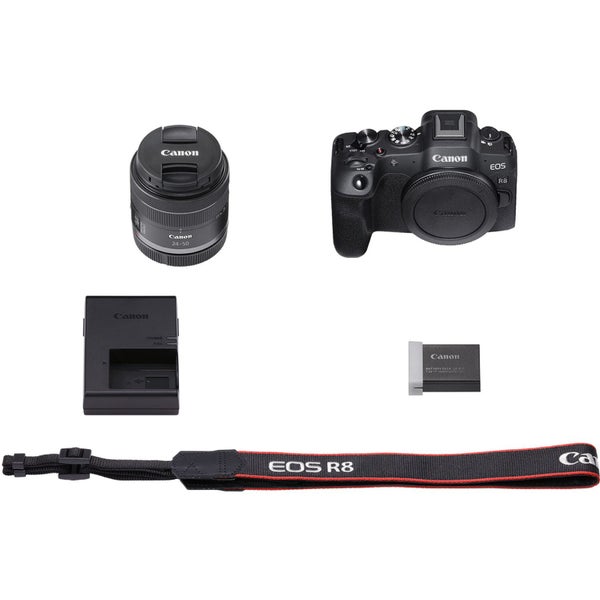 Canon EOS R8 Mirrorless Camera with 24-50mm Lens Kit 24.2MP Full-Frame CMOS Carousel 4