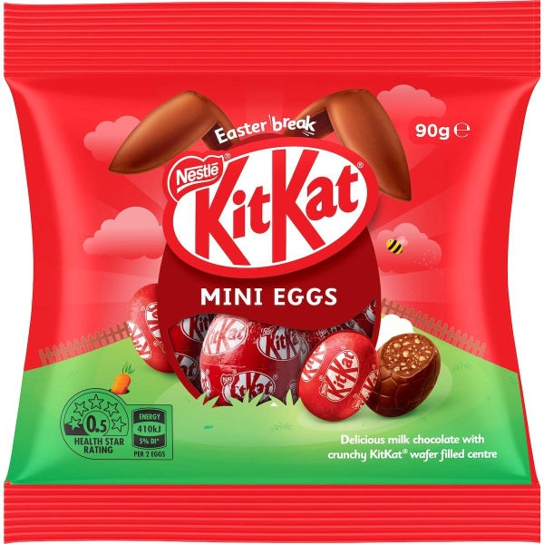 Kit Kat Minis Chocolate Easter Eggs Bag 90g Carousel 1