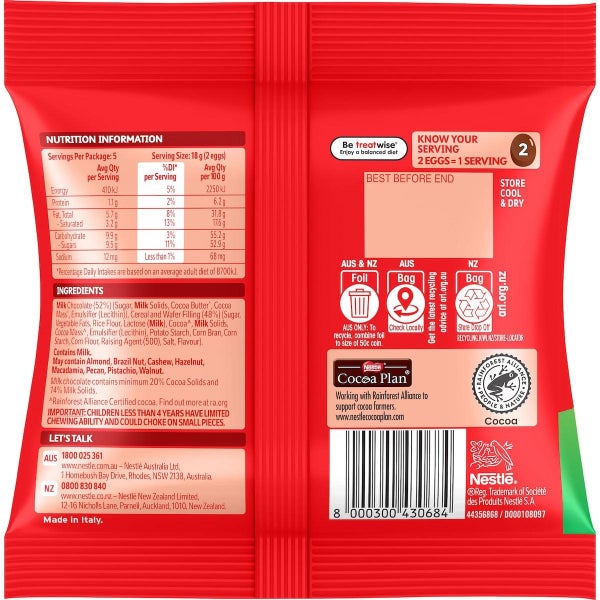 Kit Kat Minis Chocolate Easter Eggs Bag 90g Carousel 2