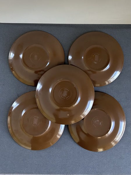 Vintage Duraware cups and saucers Carousel 6