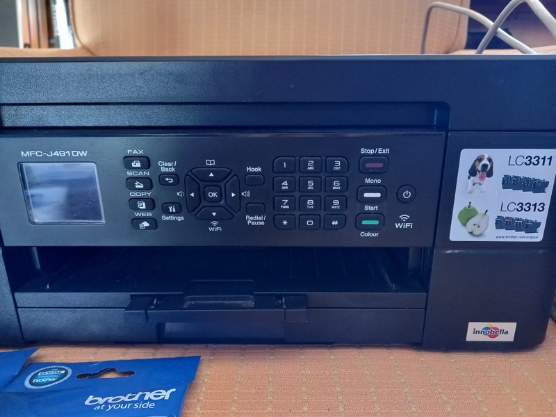 Brother Printer + Ink Carousel 4