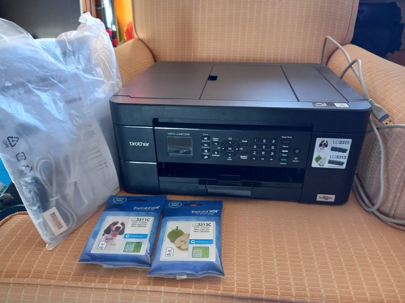 Brother Printer + Ink Carousel 1