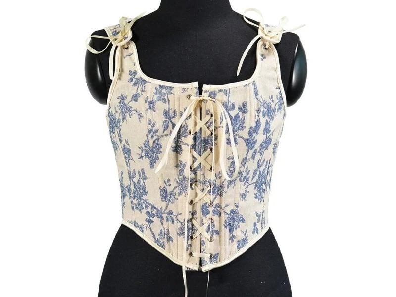 Lolita Corset Evening Party Retro Bustier Women's Lingerie Slimming Bandage Carousel 1