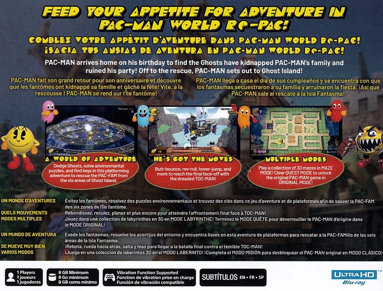 Pac Man World Re-Pac PS562863869090307111