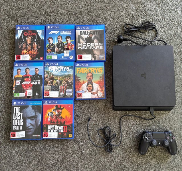 Playstation 4 Console, Controller and Various Games Carousel 1