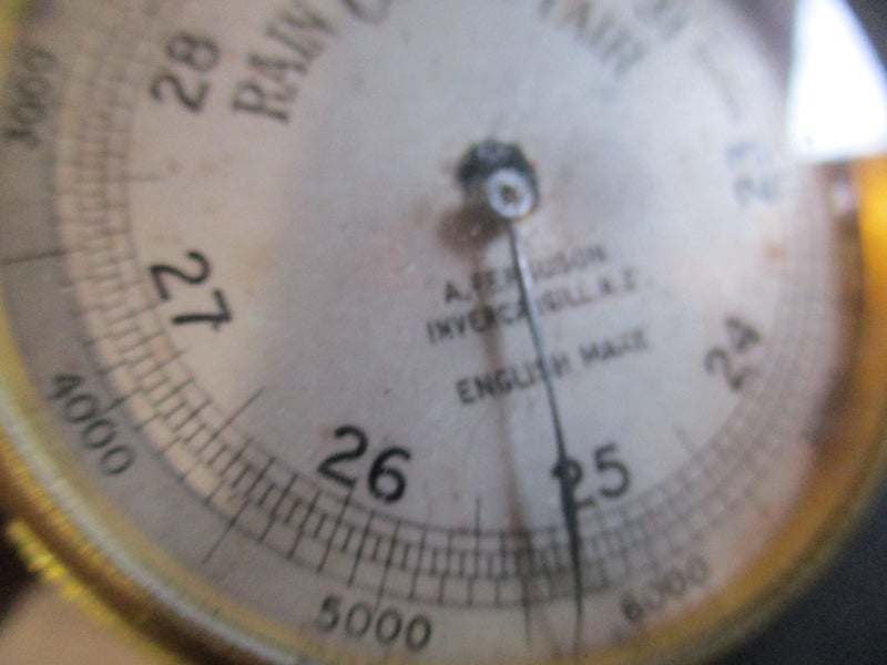 Antique pocket barometer Carousel 8